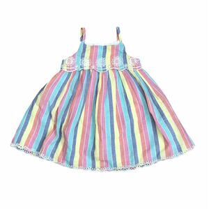 NEW Gap Rainbow Stripe Dress